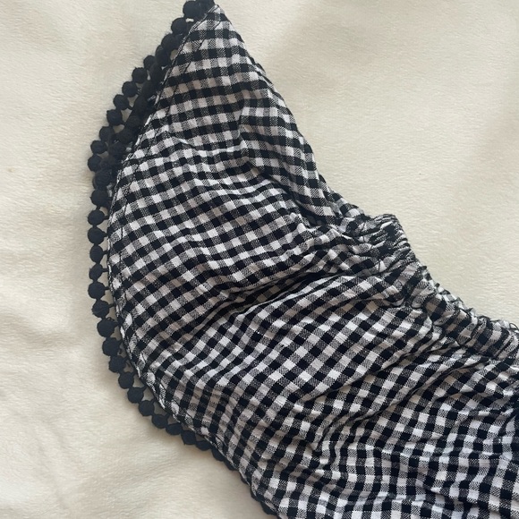 Tommy Bahama gingham off shoulder dress - Picture 8 of 9